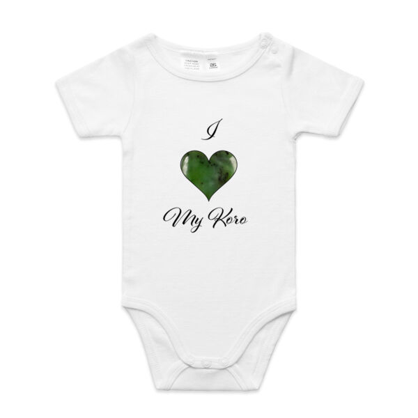 Infant "I Love My Koro" bodysuit tee Thumbnail
